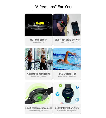 Waterproof 4G ROM Smartwatch